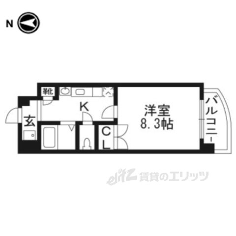 京都府京都市下京区骨屋町 四条駅 1K マンション 賃貸物件詳細