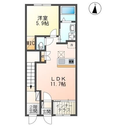 茨城県日立市石名坂町１ 大甕駅 1LDK アパート 賃貸物件詳細