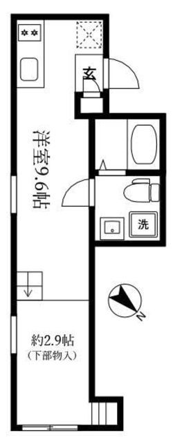 ラフォルテ井草 地下1階 ワンルーム 賃貸物件詳細