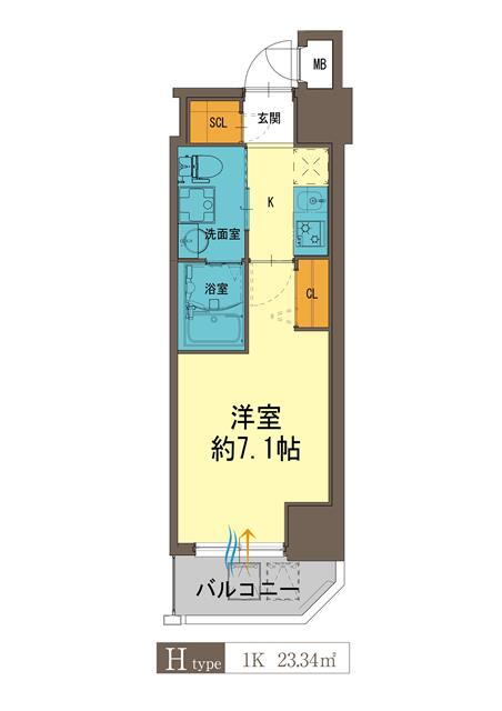 兵庫県神戸市中央区下山手通３ 元町駅 1K マンション 賃貸物件詳細