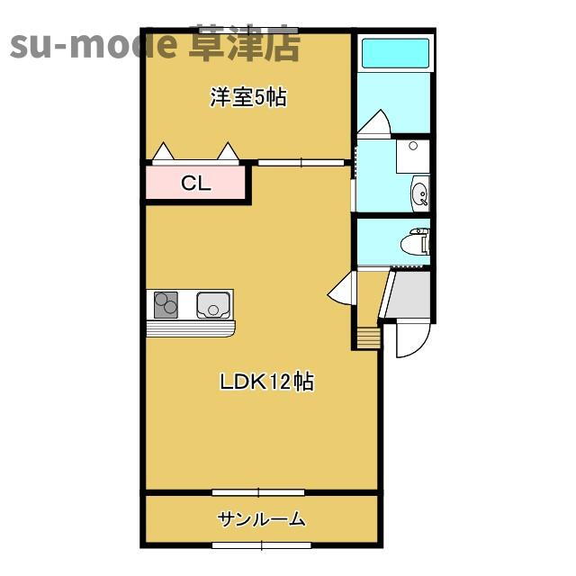 滋賀県近江八幡市千僧供町 武佐駅 1LDK アパート 賃貸物件詳細