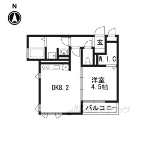 メゾンフォンリジェル 1階 1LDK 賃貸物件詳細