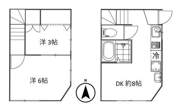 東京都世田谷区弦巻２ 桜新町駅 2DK 一戸建て 賃貸物件詳細
