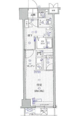 アプレシティ両国 7階 ワンルーム 賃貸物件詳細