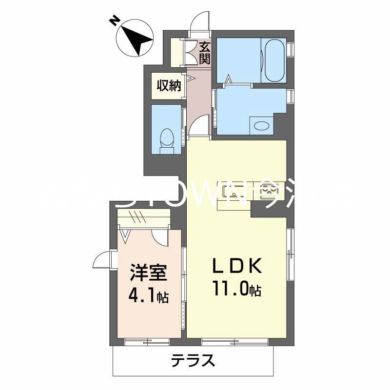 愛媛県今治市立花町２ 今治駅 1LDK アパート 賃貸物件詳細
