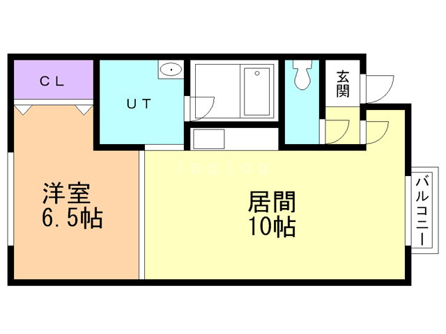 北海道函館市神山１ 1LDK アパート 賃貸物件詳細