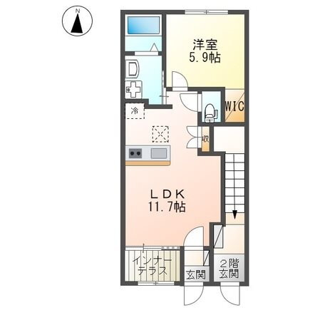 茨城県日立市石名坂町１ 大甕駅 1LDK アパート 賃貸物件詳細