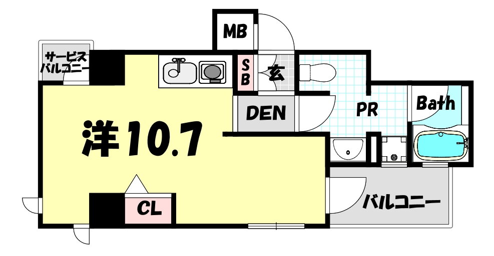 兵庫県神戸市中央区磯辺通２ 三ノ宮駅 1LDK マンション 賃貸物件詳細