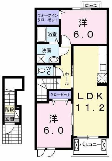 兵庫県加古川市平岡町土山 土山駅 2LDK アパート 賃貸物件詳細