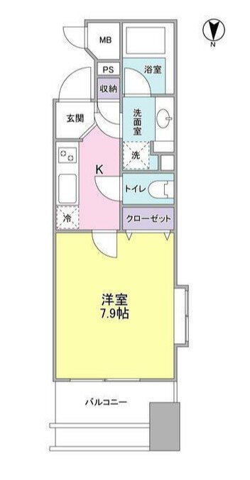 東京都渋谷区広尾１ 恵比寿駅 1K マンション 賃貸物件詳細