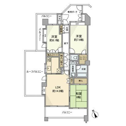 東京都立川市羽衣町１ 西国立駅 3LDK マンション 賃貸物件詳細