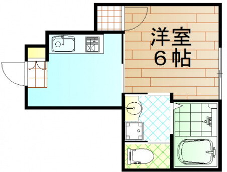 ＲＩＤＥＲＥ井口 1階 1K 賃貸物件詳細