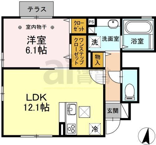 東京都中野区鷺宮５ 下井草駅 1LDK アパート 賃貸物件詳細