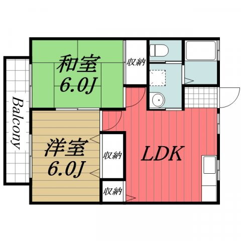 千葉県八街市朝日 八街駅 2LDK アパート 賃貸物件詳細