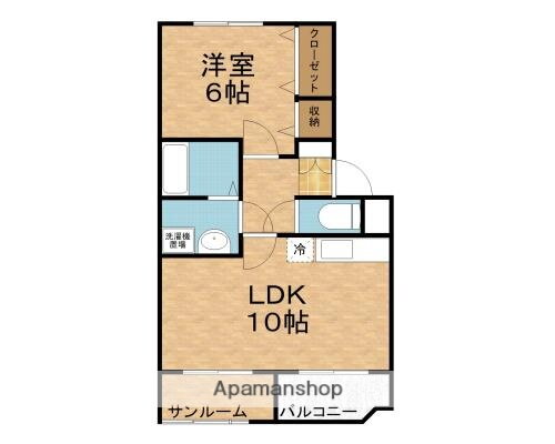 福井県福井市舟橋新２ 新田塚駅 1LDK マンション 賃貸物件詳細