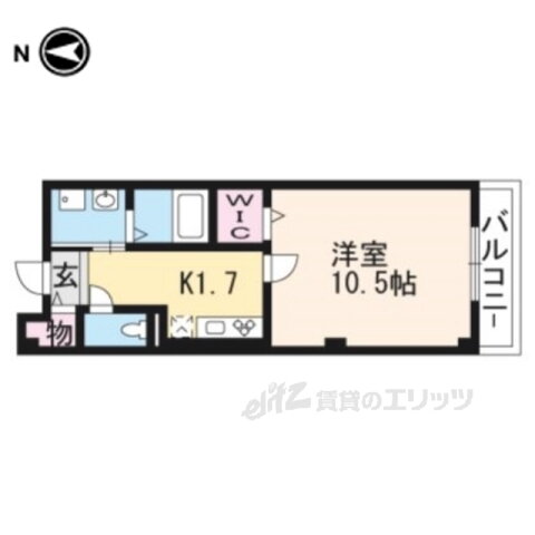 京都府京田辺市草内大切 新田辺駅 1K アパート 賃貸物件詳細