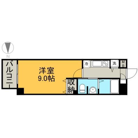 愛知県名古屋市中区新栄２ 新栄町駅 1K マンション 賃貸物件詳細