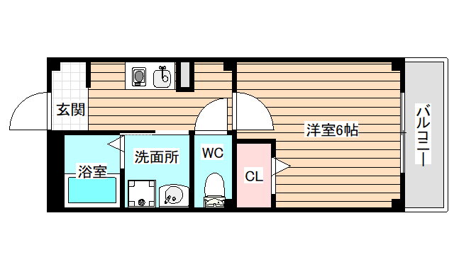 大阪府大阪市此花区島屋３ 安治川口駅 1K マンション 賃貸物件詳細