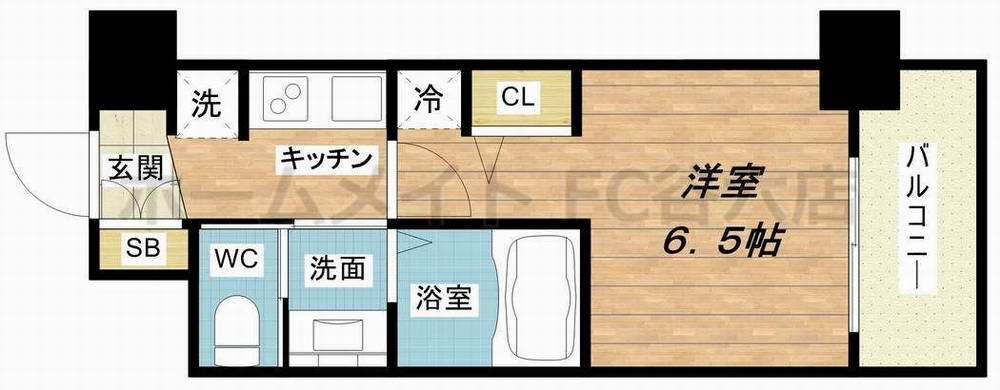 大阪府大阪市浪速区塩草１ 芦原橋駅 1K マンション 賃貸物件詳細