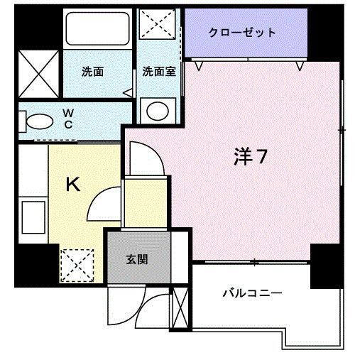 兵庫県西宮市馬場町 西宮駅 1K マンション 賃貸物件詳細