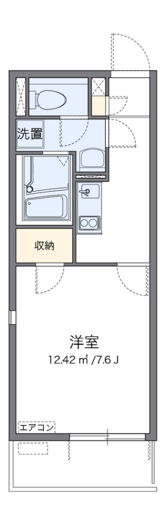 福岡県直方市大字感田 木屋瀬駅 1K アパート 賃貸物件詳細