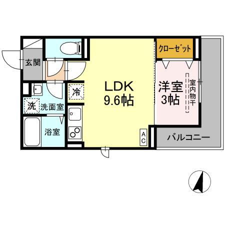 広島県福山市昭和町 福山駅 1LDK アパート 賃貸物件詳細