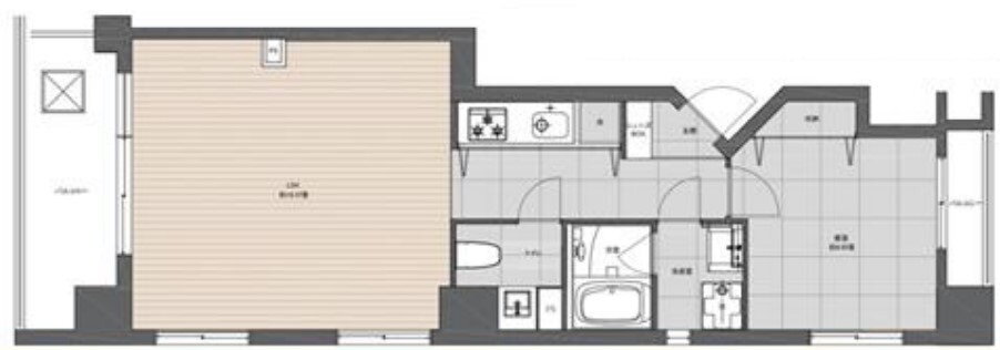 ＡＫＡＳＡＫＡ　Ｋ　ＭＡＮＳＩＯＮ　～アカサカ　ケー　マンション～ 5階 1LDK 賃貸物件詳細