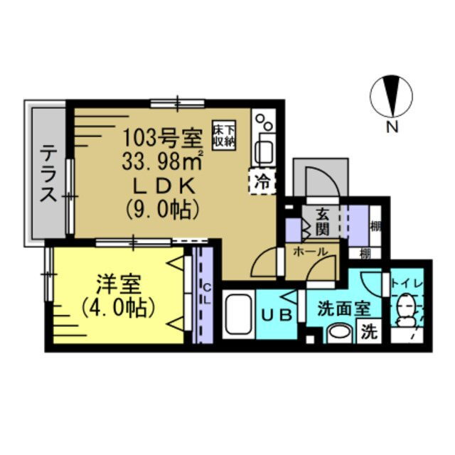 埼玉県越谷市大字南荻島 北越谷駅 1LDK アパート 賃貸物件詳細