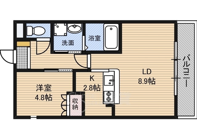 大阪府茨木市橋の内１ 総持寺駅 1LDK アパート 賃貸物件詳細