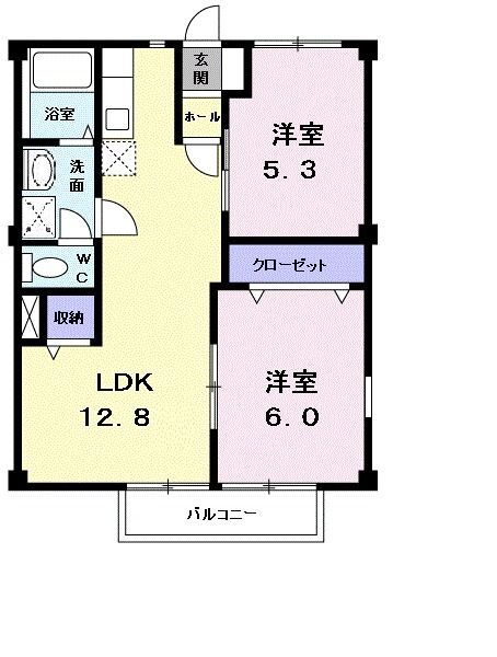 大阪府松原市若林１ 長原駅 2LDK アパート 賃貸物件詳細