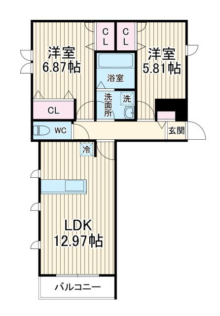 神奈川県横浜市青葉区松風台 青葉台駅 2LDK アパート 賃貸物件詳細