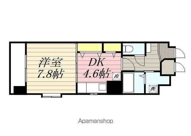 福岡県福岡市博多区博多駅東１ 博多駅 1DK マンション 賃貸物件詳細
