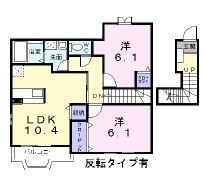 大阪府門真市下島町 萱島駅 2LDK アパート 賃貸物件詳細