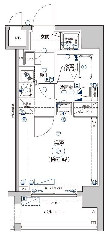 Ｌｅ’ａ横濱コアフォート 10階 1K 賃貸物件詳細