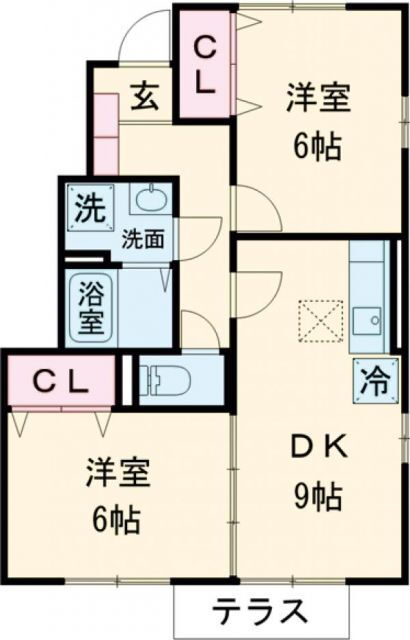 福岡県遠賀郡芦屋町大字芦屋 折尾駅 2DK アパート 賃貸物件詳細