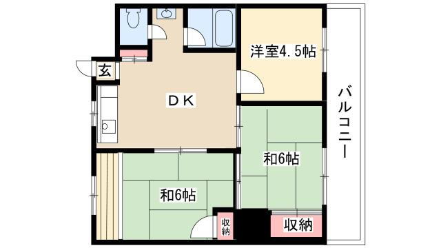 ＴＺ住宅守山 5階 3DK 賃貸物件詳細