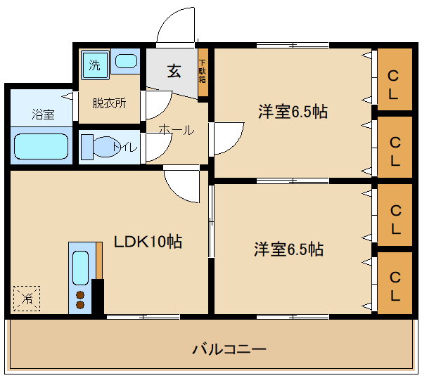 大阪府柏原市平野１ 法善寺駅 2LDK マンション 賃貸物件詳細