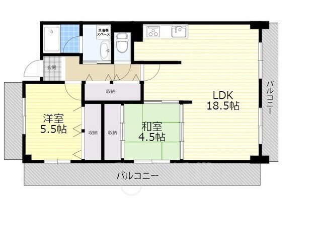 ピーチヒル加茂 6階 2LDK 賃貸物件詳細
