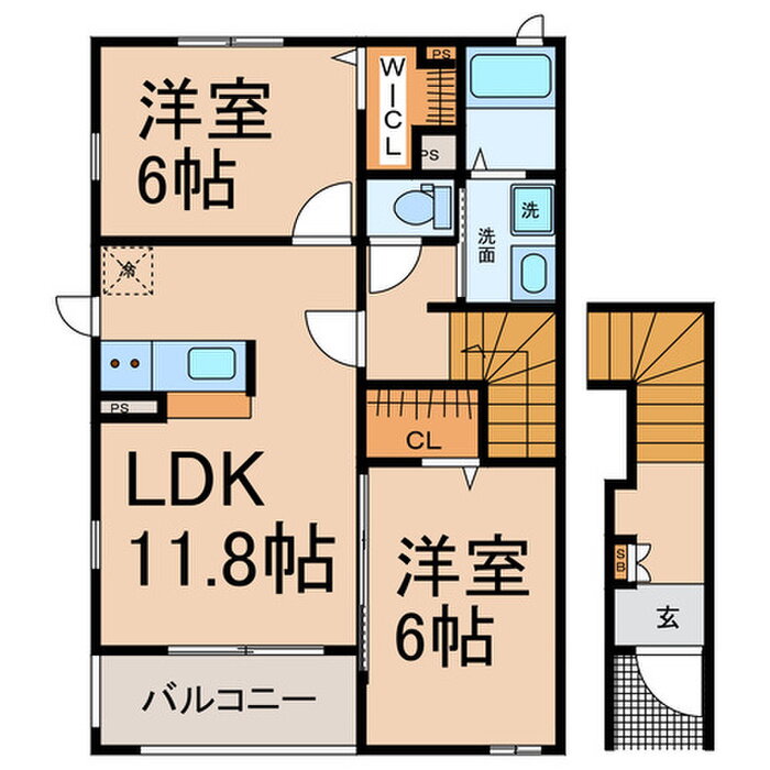 愛知県名古屋市名東区引山４ 一社駅 2LDK アパート 賃貸物件詳細
