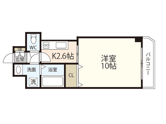 広島県広島市中区十日市町１ 横川駅 1K マンション 賃貸物件詳細