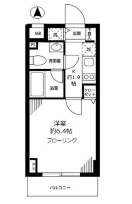 東京都江東区亀戸６ 亀戸駅 1K マンション 賃貸物件詳細