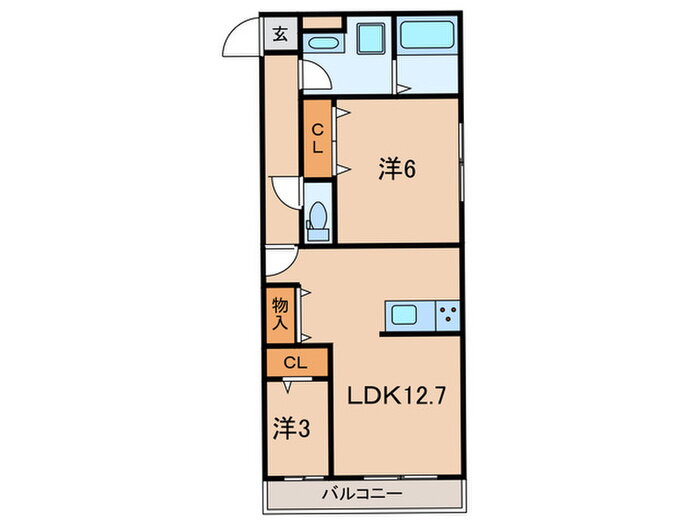 兵庫県明石市林崎町１ 林崎松江海岸駅 2LDK アパート 賃貸物件詳細