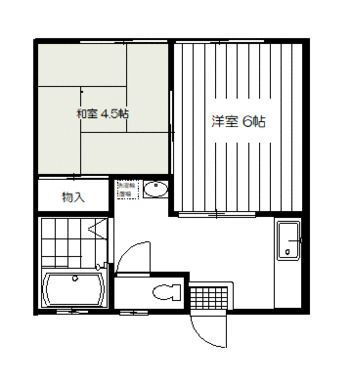 東京都八王子市川口町 八王子駅 2K アパート 賃貸物件詳細