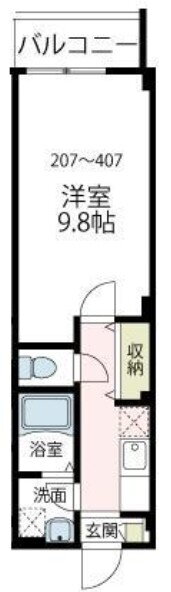 神奈川県川崎市中原区宮内２ 武蔵新城駅 1K マンション 賃貸物件詳細