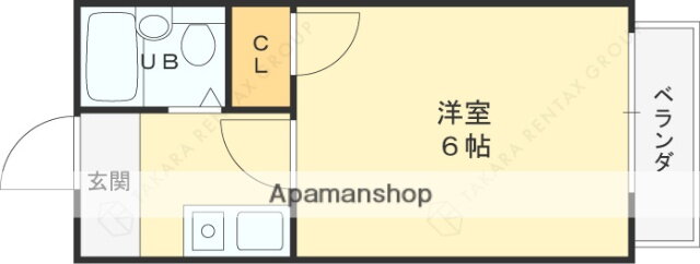 大阪府東大阪市下小阪２ 八戸ノ里駅 1K アパート 賃貸物件詳細