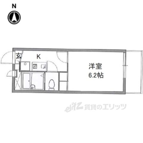 大阪府東大阪市岸田堂西１ 北巽駅 1K アパート 賃貸物件詳細