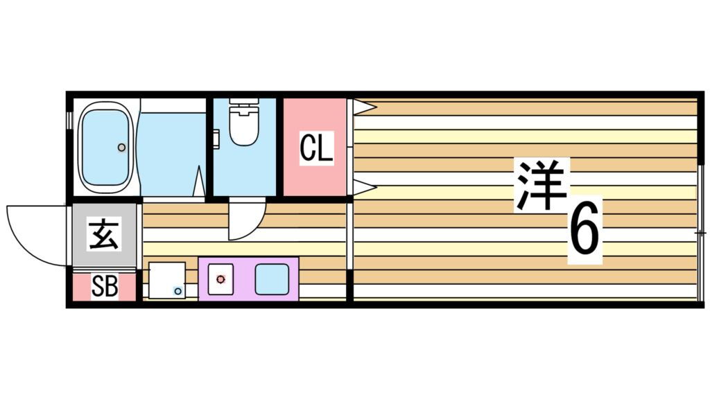 兵庫県神戸市垂水区西舞子７ 西舞子駅 1K アパート 賃貸物件詳細