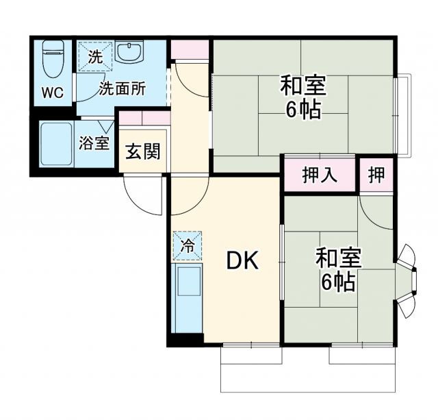 大阪府守口市大枝北町 守口市駅 2DK アパート 賃貸物件詳細