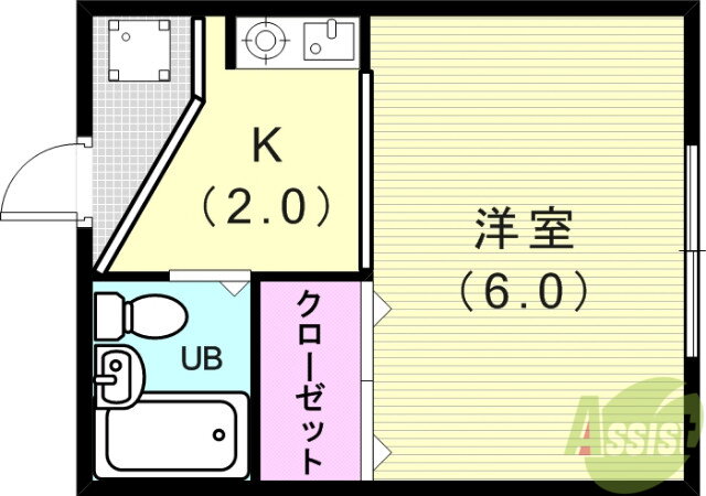 兵庫県神戸市垂水区泉が丘３ 垂水駅 1K アパート 賃貸物件詳細