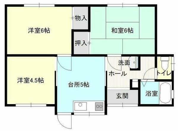広島県福山市南手城町３ 福山駅 3DK 一戸建て 賃貸物件詳細